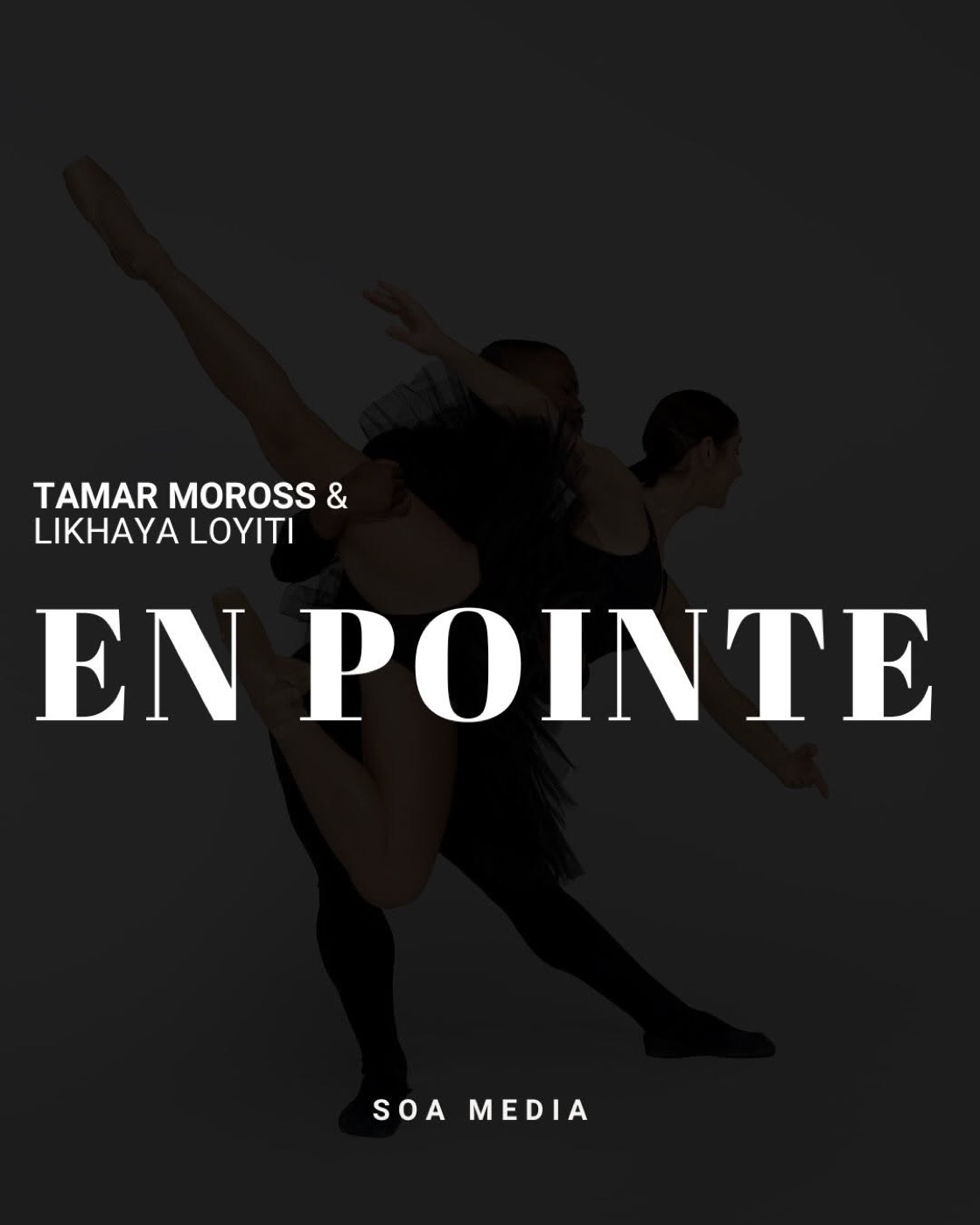 En Pointe title frame with dancers